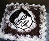 The cake a friend made of me to celebrate another milestone.